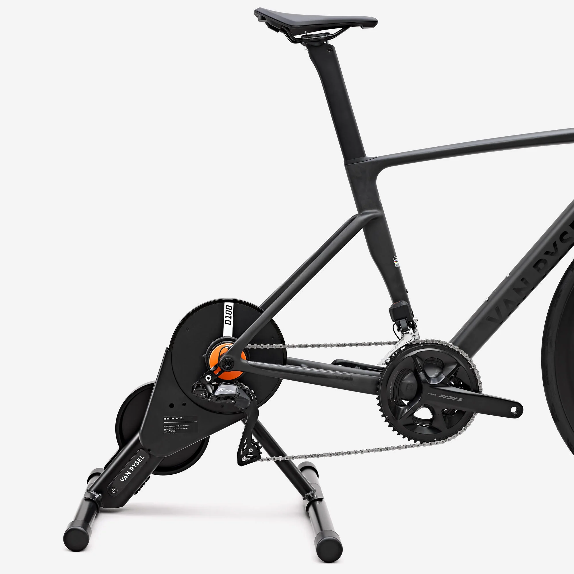Van Rysel D100 Smart Trainer with Zwift Cog and Click - Image 4
